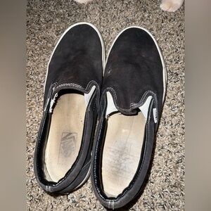 Vans Black Slip-On Shoes